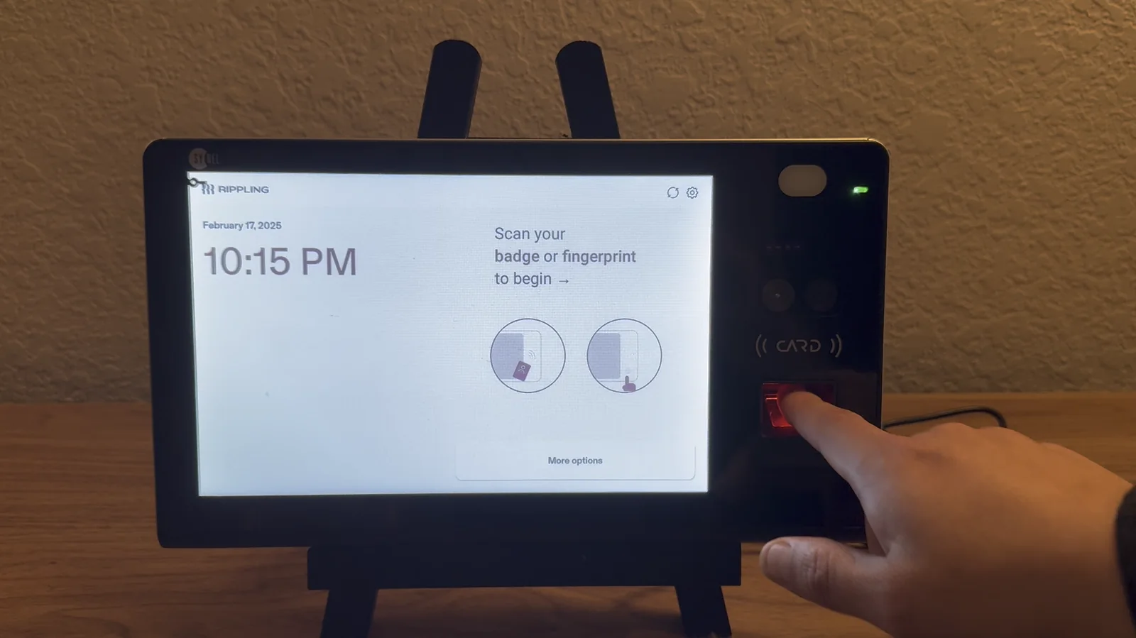 SYNEL10 hardware device test video