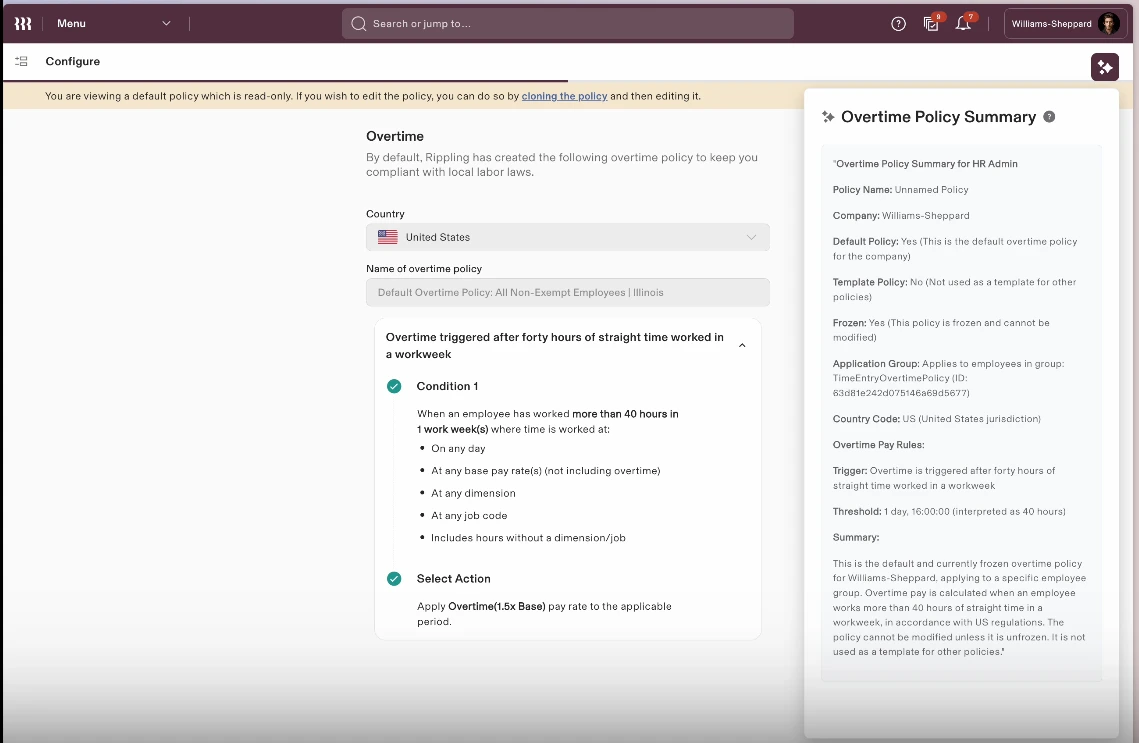 Time AI feasibility primary product UI concept