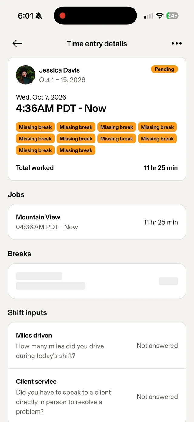 Mobile, in production